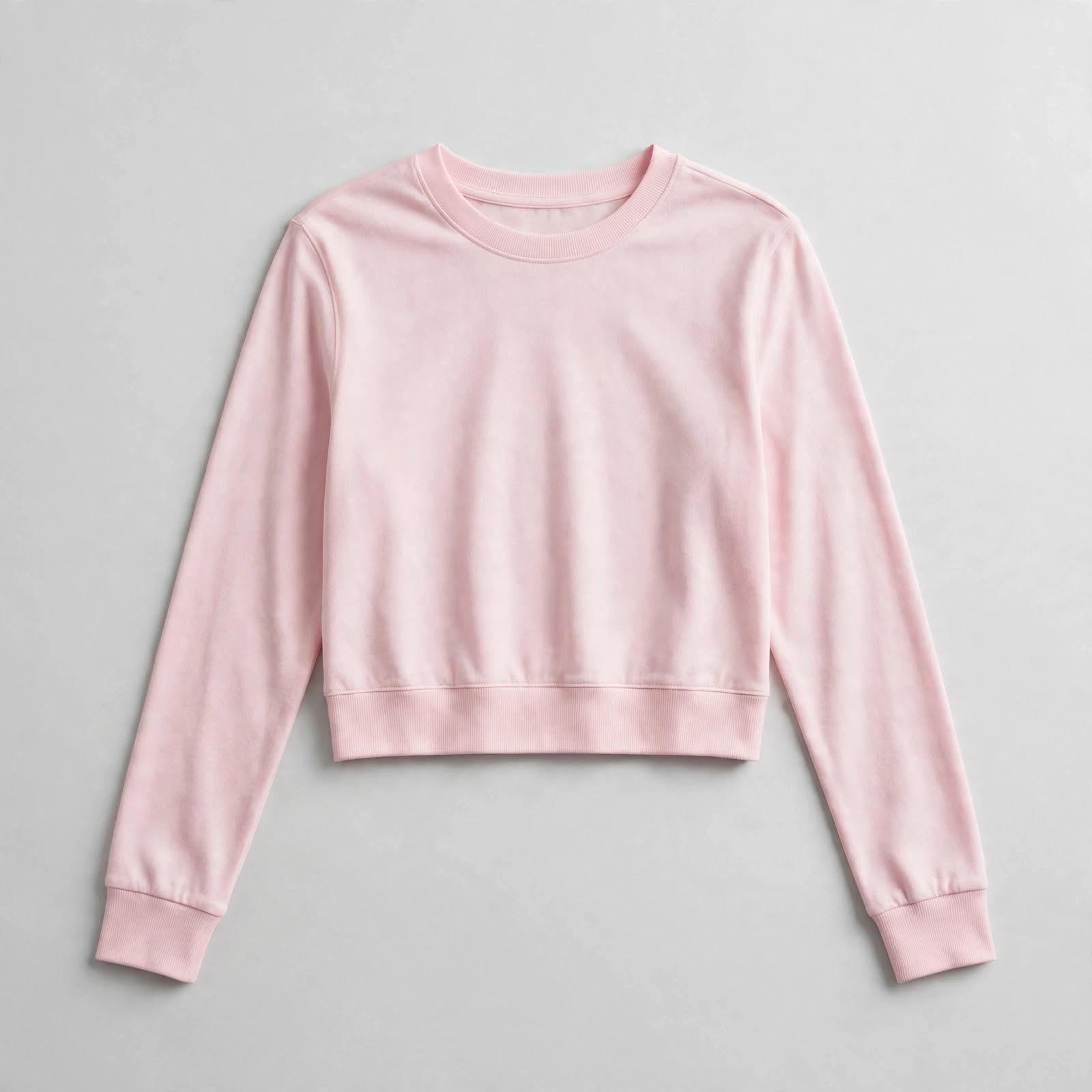 Custom Women's Cropped Full-Sleeve T-Shirts